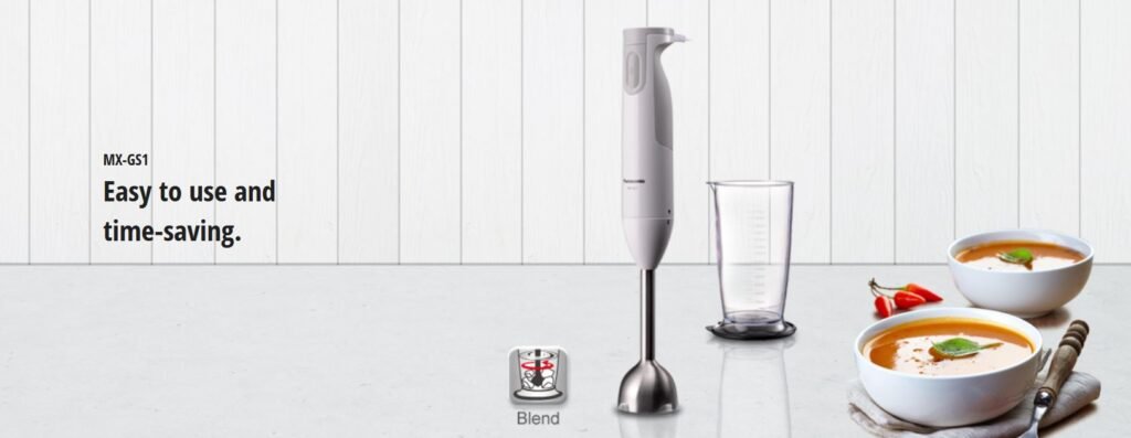 Panasonic Hand Blender Color White Model- MX-GS1