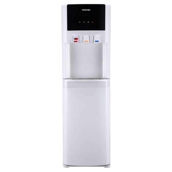 Toshiba 3 Tap Bottom Load Water Dispenser, Child Safety Lock White Color Model-RWF-W1615BU(W) - Image 5