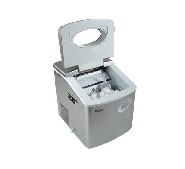 Super General Ice-Maker, 20 kg, Portable Ice-Machine with ice basket Color Silver Model SGIM-022-HS | 1 Year Warranty - Image 2