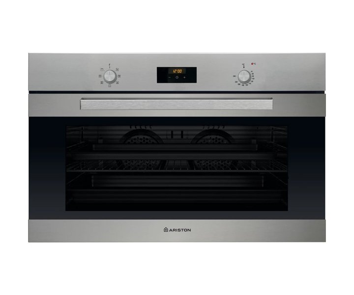 Ariston Built in 90 cm Electric Oven Electronic Controls with LED Display Inox Model- MS5744IXA | 1 Year Full Warranty
