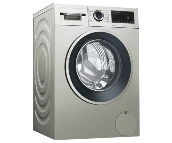 Bosch Series 4 | 9 Kg Front Load Washing Machine 1200 RPM Silver Inox Model-WGA242XVME | 1 Year Brand Warranty.