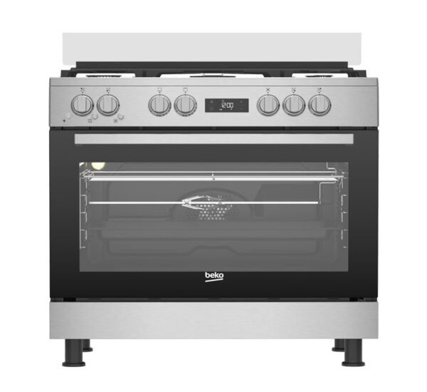 Beko Cooking range 5 Gas Burners GGR15125FXNS