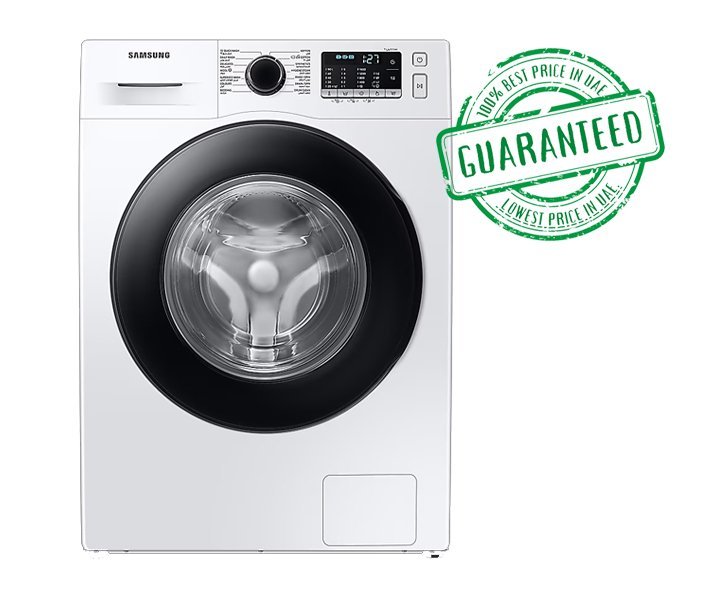 Samsung 9 Kg Front Load Washing Machine With Eco bubble and Digital Inverter Technology White Model- WW90TA046AE | 1 Year Full Warranty