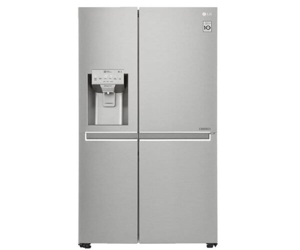 LG 889 Liters  French Door Refrigerator Twin Cooling System with Water Dispenser Inverter Linear Compressor Silver- GRJ34FTUHL - Image 4