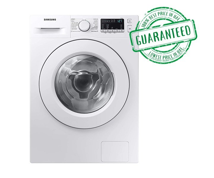 Samsung 8/6 KG Washer & Dryer Front Load Air Wash Drum Clean Bubble Soak White Model- WD80T4046EE/GU | 1 Year Full Warranty