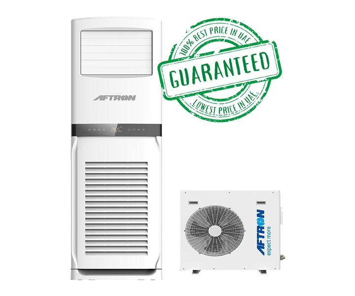 Aftron 4 Ton Floor Standing Air Conditioner White Model AFFSAC4840SBH | 1 Year Full 5 Years Compressor Warranty
