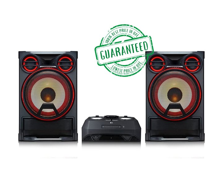 LG 5000W LOUDR Hi-Fi Entertainment System with Karaoke Creator Black/Red Model- CK99