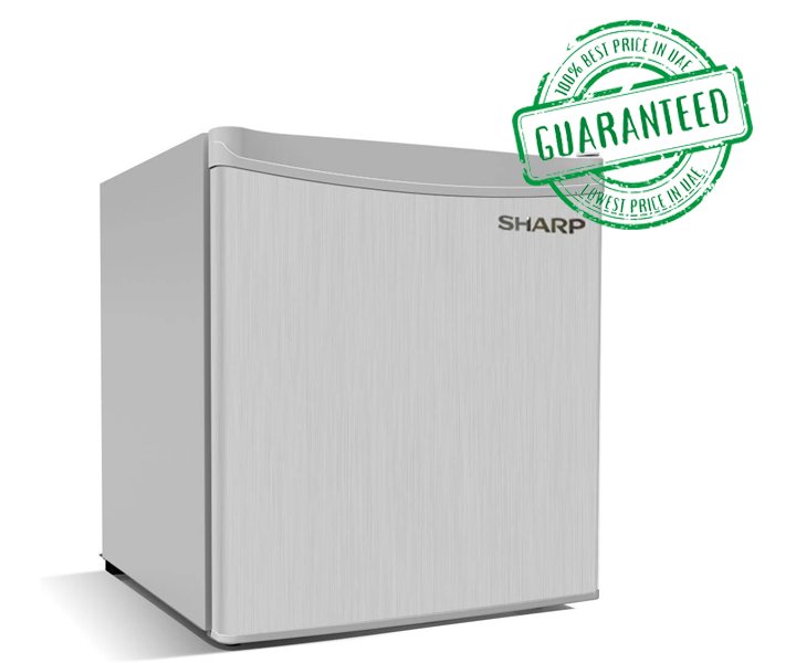 Sharp 65 Liters  Mini Bar Series  Refrigerator Silver Model SJ-K75X-SL3 | 1 Year Full 5 Year Compressor Warranty
