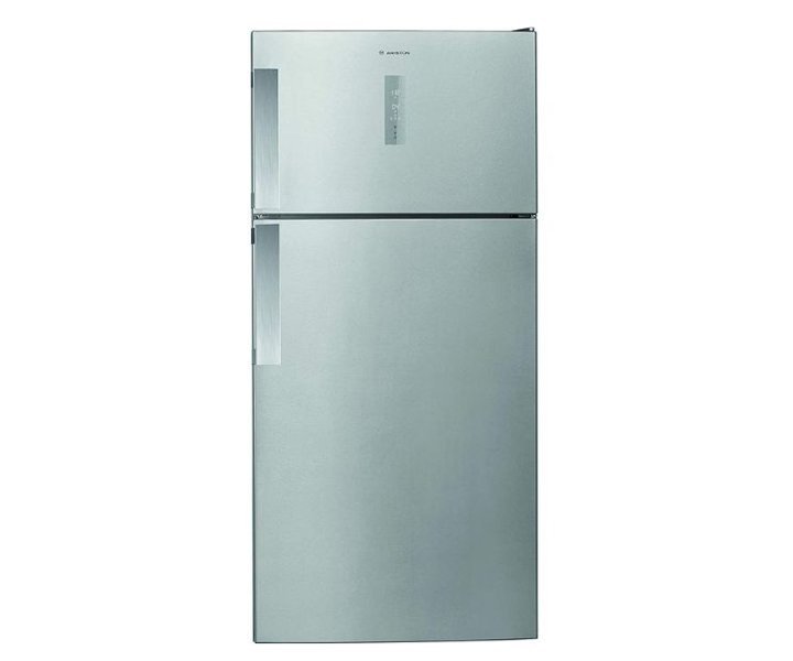 Ariston Top Mount Freezer Refrigerator 570 Liters Reversible Double Door Inox Model– A84TE31XO3EXUK | 1 Year Full Warranty