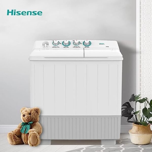 Hisense 14 Kg Twin Tub Washing Machine Model WSBE141 - Image 2