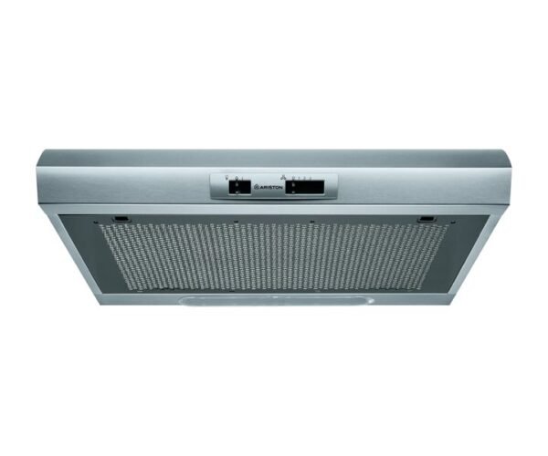 Ariston Built In Visor 60 cm Cooker Hood Washable Filter Stainless Steel Inox Model– SL161LPIX