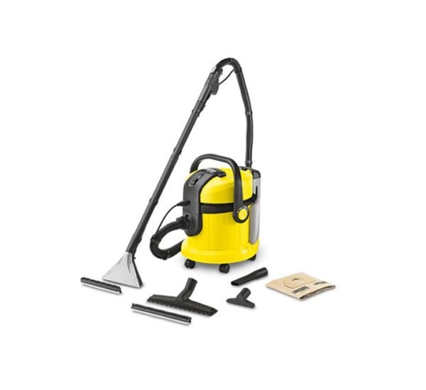 Karcher SE 4001 Wet and Dry Vacuum Cleaner With Carpet Cleaning Specialty Yellow/Black Color Model- SE 4001 | 1 Year Warranty