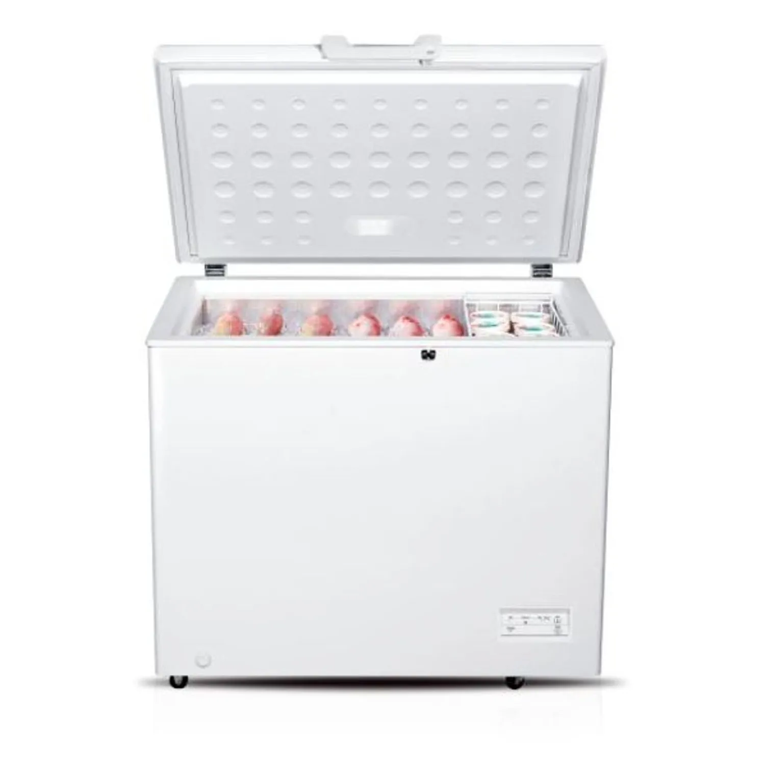 Candy 350 Liters Single Door Chest Freezer White Model CHCH350LEG | 1 Year Full 5 Years Compressor Warranty.