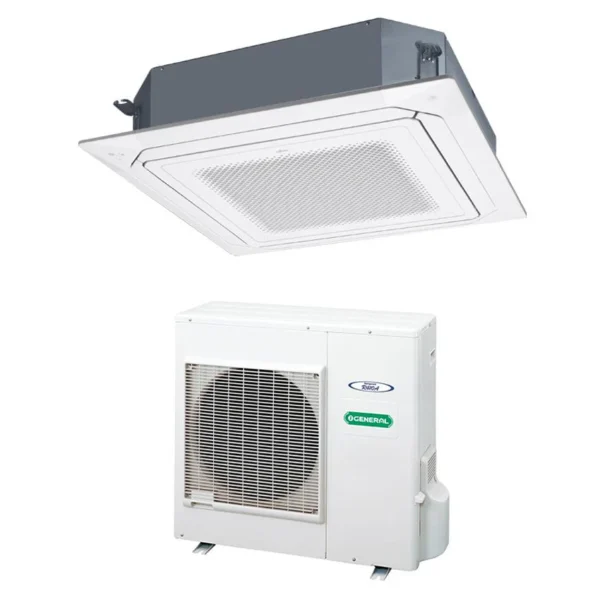 O General 1.5 Ton Cassette Air Conditioner R410 Rotary Compressor 18000 BTU 5 Star Model AUGA18FRTA-UX | 1 Year Full 5 Years Compressor Warranty - Image 2