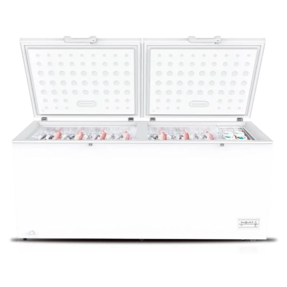 Candy 800 Liters Double Door Chest Freeze White Model CHCH800LEG | 1 Year Full And 5 Years Compressor Warranty