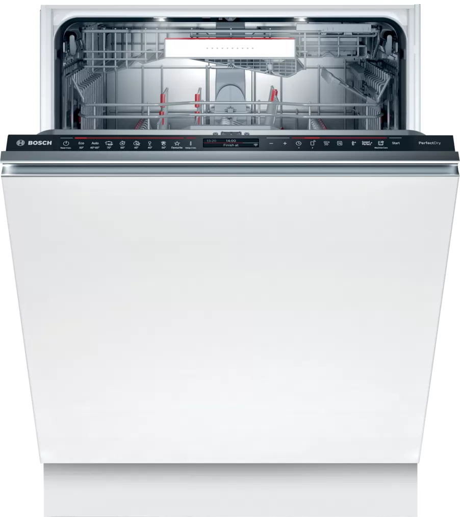 Bosch Series 6 | Fully-Integrated Built-In Dishwasher 60 cm White Model-SMV8ZDX48M | 1 Year Brand Warranty.