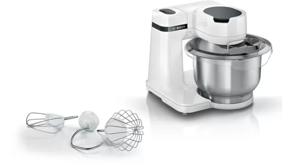 Bosch Series 2 | 3.8 Litres Stand Mixer 700W White Model-MUMS2EW00G | 1 Year Brand Warranty.