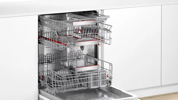 Bosch Series 6 | Fully-Integrated Built-In Dishwasher 60 cm White Model-SMV8ZDX48M | 1 Year Brand Warranty. - Image 2