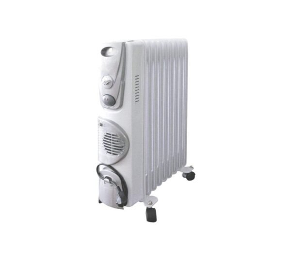 Elekta EORHF-13 Oil filled radiator heater 13 Fins with FAN
