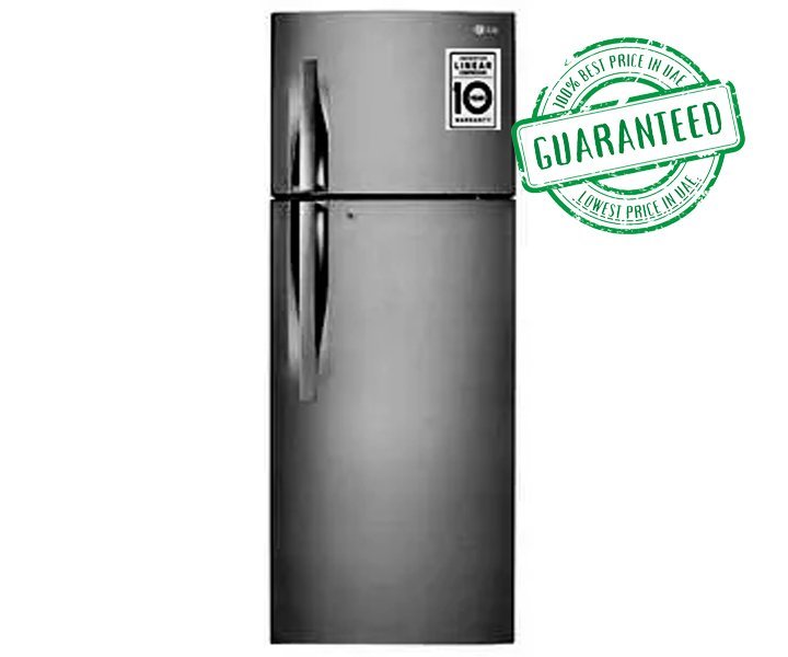 LG Top Freezer Refrigerator 308L Door Cooling with LINEAR Cooling™ Silver Colour Model- GLC322RLBN