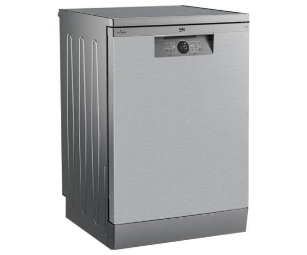 Beko Dishwasher Freestanding 60cm Hygiene Shield™ Silver Inox Model BDFN26430X - Image 6