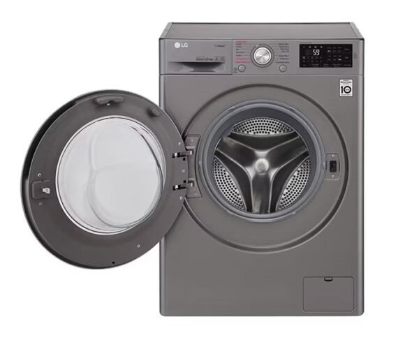 LG Front Load Washing Machine 8 Kg Direct Drive Motor 1400 RPM Silver Colour Model-F4J5TNP7S - Image 3