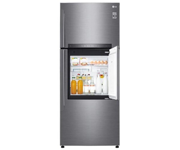 LG 512 Liter Refrigerator Double Door Inverter Compressor Silver Model GNA782HLHU - Image 3