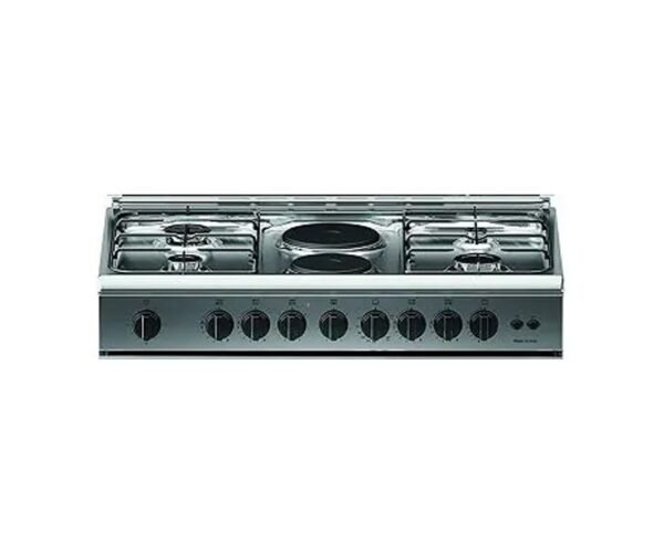 Ariston 90 x 60 cm Gas & Electric Cooker 4 Gas Burner + 2 Hot Plate Silver Colour Model- BAM940EMSM - Image 2