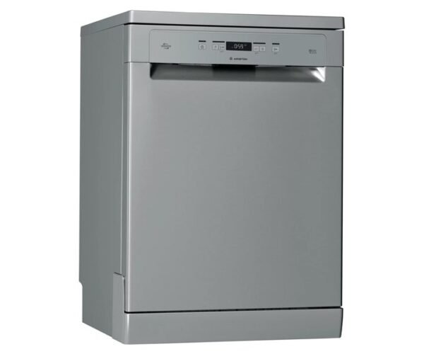 Ariston Freestanding Standard Dishwasher 14 Persons 9 Programs 60 cm Inverter Motor Inox Model- LFC3C33WFXUK