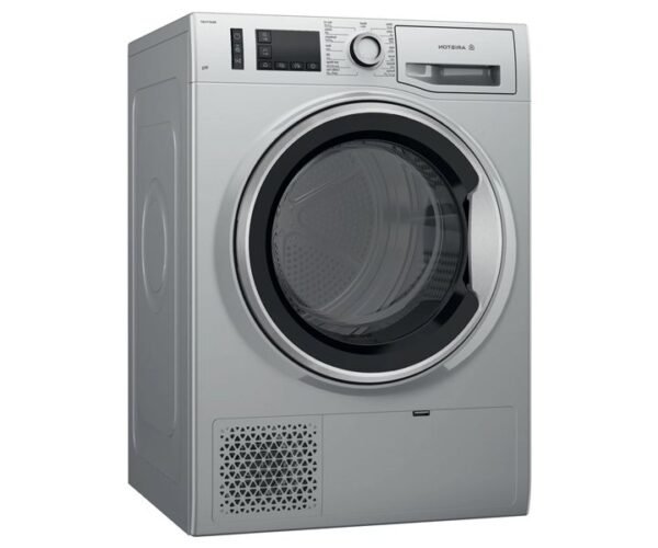 Ariston Free Standing 9 KG Heat Pump Tumble Dryer Silver Model- NTM119X1SBXGCC