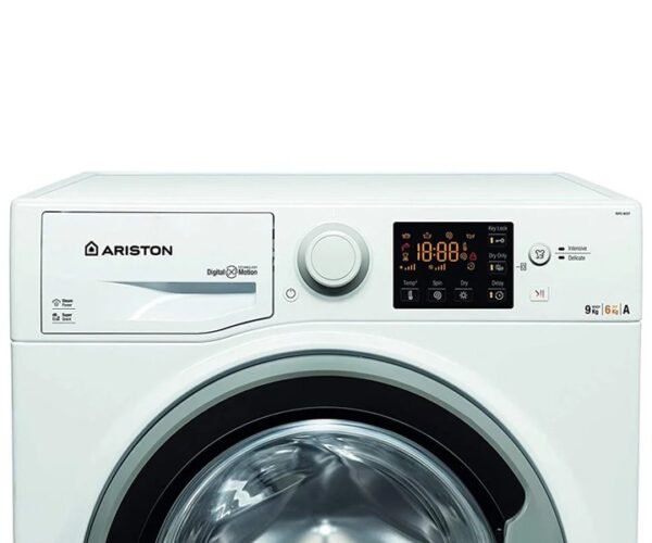 Ariston Front Load Washer & Dryer 9/6KG 1200 rpm With Inverter Motor 16 Programs White Model- RDPG96207SGCC - Image 2