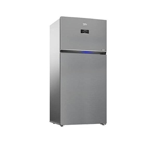 Beko 650 Ltr Top Mount Refrigerator ProSmart Inverter Compressor Silver Model RDNE850X - Image 2