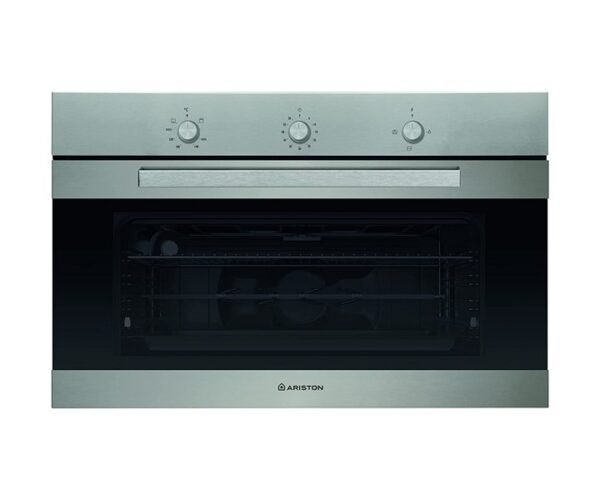 Ariston Built In 90 cm 105 Ltrs Full Gas Oven Mechanical Controls With Integrated Cleaning System Inox Model- GGSM53IXA30