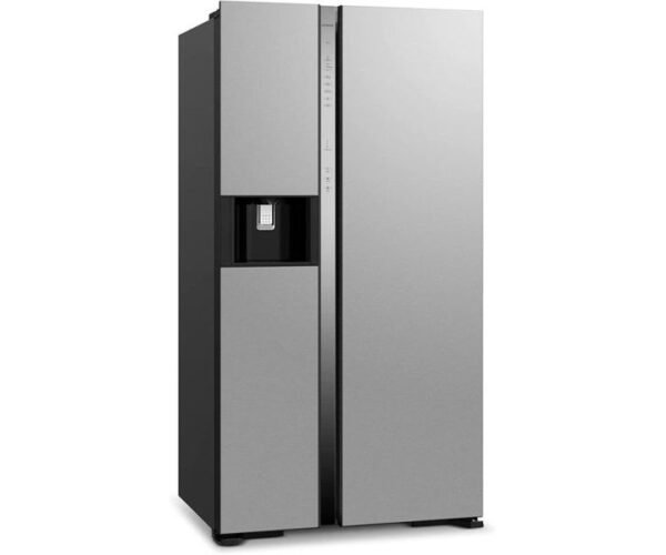 Hitachi 700 Liter Side By Side Refrigerator Glass Silver Model RSX700GPUK0GS | 1 Year Full 5 Years Compressor Warranty - Image 2