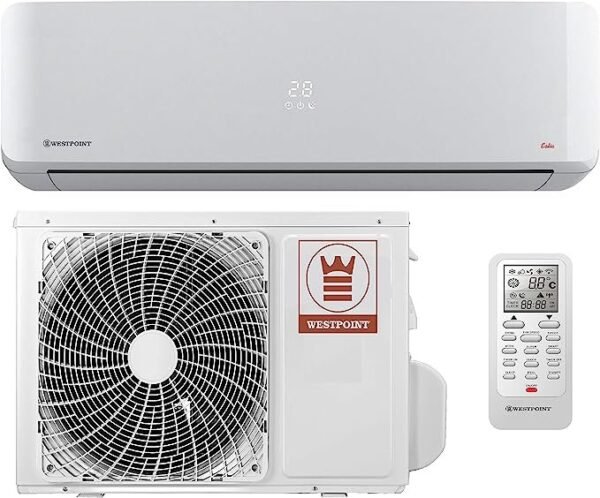 Westpoint 1 Ton Split Air Conditioner 12000 BTU White Model-WST1221L | 1 Year Full 5 Year Compressor Warranty. - Image 3