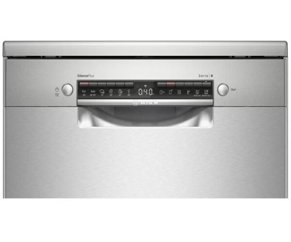 Bosch Series | 4 Free-Standing Dishwasher 60 cm Silver Inox Model- SMS4HMI26M | 1 Year Warranty - Image 2