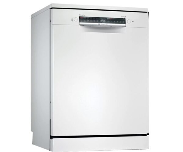 Bosch Series 4 | Free-Standing Dishwasher 60 cm White Model-SMS4HMW26M  | 1 Year Brand Warranty.