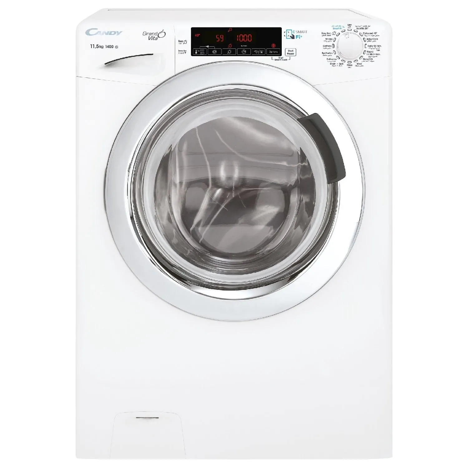 Candy 11.5Kg Front Load Washing Machine White Model GVF1413TWHC71-19 | 1 Year Full Warranty