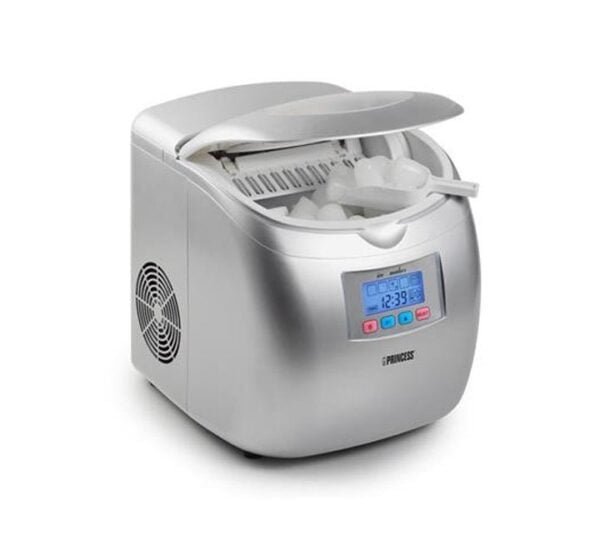 Princess 120W Heavy Duty Ice Cube Maker 2.8 Liters Silver Color – Model -  PRN.283069 | 1 Year Full Warranty - Image 2