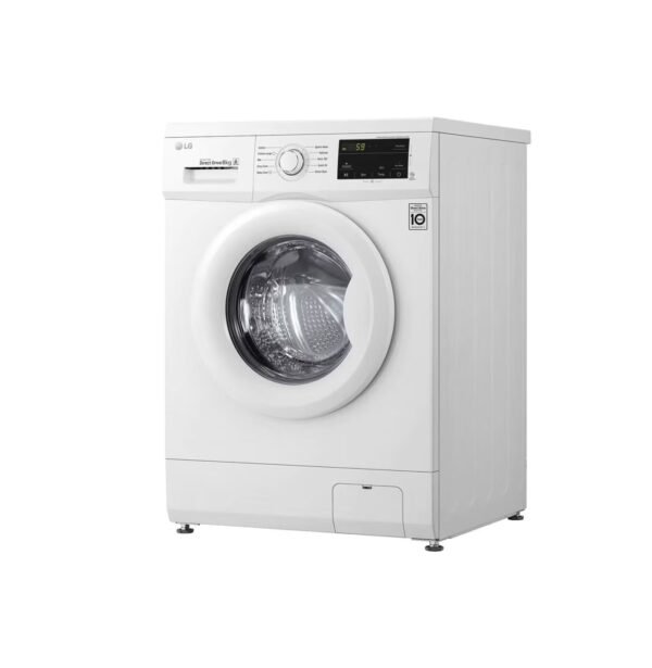 LG Front Load Washer 8 Kg 6 Motion Direct Drive Smart Diagnosis™ White Color Model-FH2J3TDNP0 - Image 3