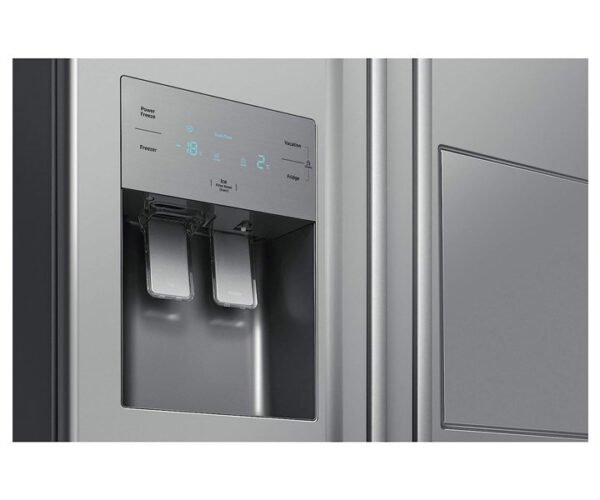 Samsung 501 Liter Side by Side Refrigerator Water and Ice Dispenser Mini Bar Silver Model- RS50N3913SA - Image 4