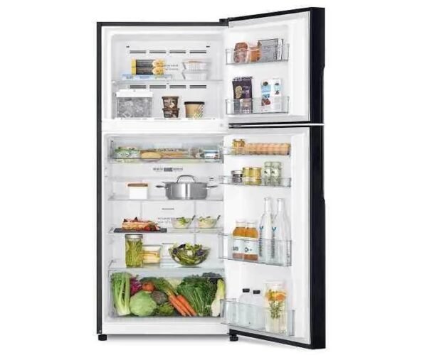 Hitachi 550L Top Mount Refrigerator Brilliant Silver Model RV550PUK8KBSL | 1 Year Full 5 Years Compressor Warranty - Image 2