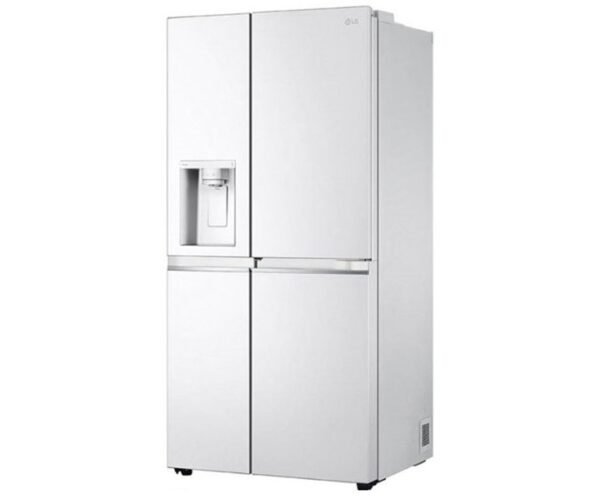 LG 889 Liters Side by Side Refrigerator, French Door, Water Dispenser, Linear Inverter Compressor Color White Model – GCJ348CQFS – International Version. - Image 4