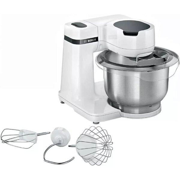 Bosch Series 2 | 3.8 Litres Stand Mixer 700W White Model-MUMS2EW00G | 1 Year Brand Warranty.