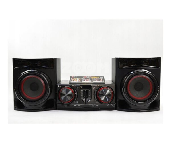 LG XBOOM 480W 2.1ch Micro Hifi System Karaoke Features 2 USB Ports Black Model-CJ44 - Image 2