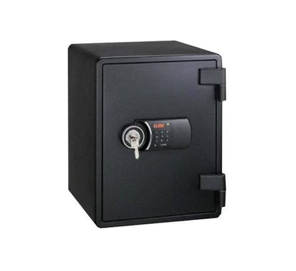 Galaxy Design YES-031DK FIRE RESISTANT SAFE, DIGITAL & KEY LOCK, BLACK