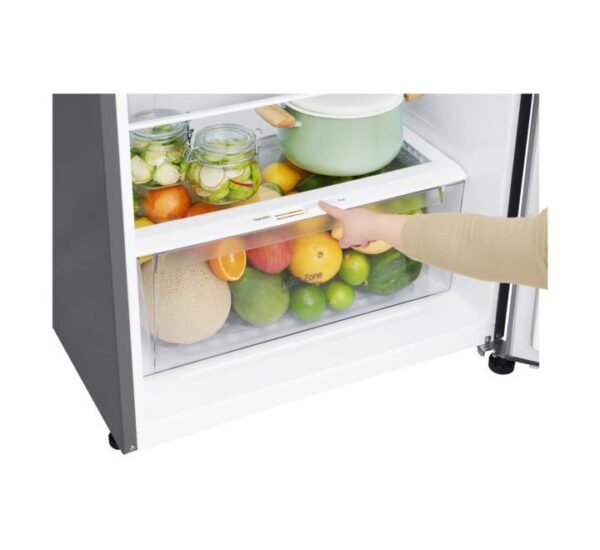 LG Top Mount Fridge 393 Liters Smart Inverter Dark Dark Graphite Colour Model-GNB492SQCL - Image 2