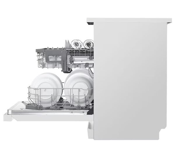 LG Free Standing Dishwasher 8 Programs 14 Place Settings White Model DFB512FW | 1 Year Full Warranty - Image 2