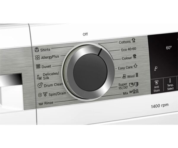 Bosch Series 4 | 10 kg Washing Machine Front Loader White Model-WGA254X0ME | 1 Year Brand Warranty. - Image 2