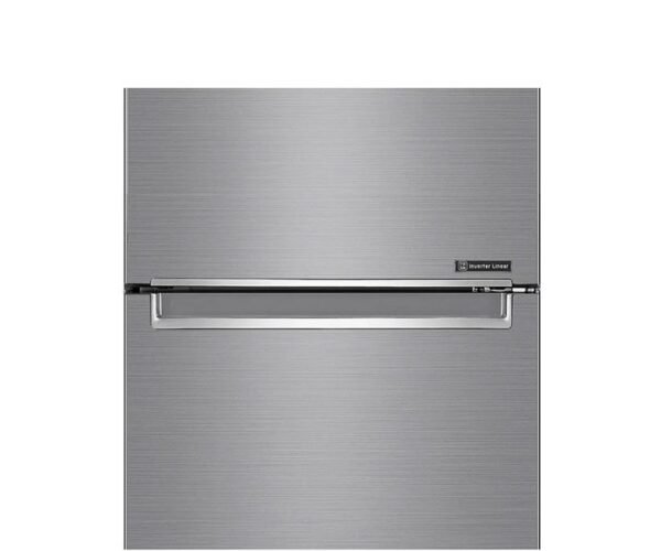 LG 459 Liter Refrigerator Bottom Freezer Inverter Linear Compressor Silver Model GCB459NLHM - Image 4